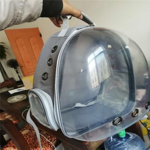 1PC Portable Cat Bags Breathable Pet Carriers Small Dogs Cats Warehouse Travel Space Capsule Cage Fashion Cat Pet Carrier Bag