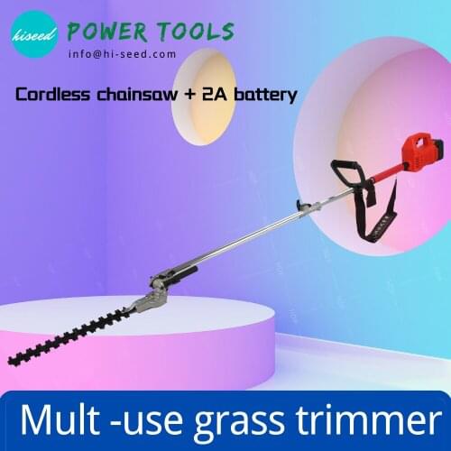 Rechargeable lawn mower portable electric high-power 24v lithium battery ripper multifunctional lawn mower new Lawn mower yard