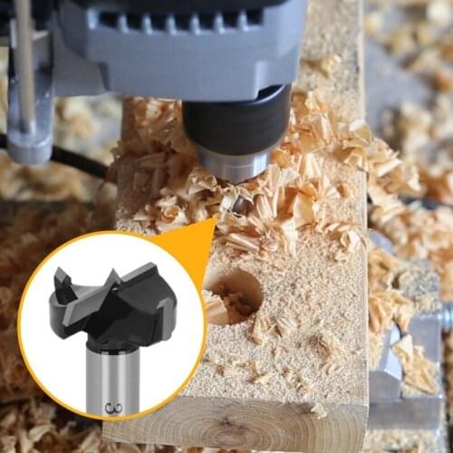 5 Pieces Wood Hole Saw Dia 15 20 25 30 35mm Carbide Cemented Anti-high Temperature Drill Bit Set Efficient Accessories 85AC