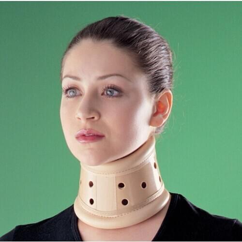 S/M/L/XL Professional fixed neck support cervical traction neck collar Breathable cervical device