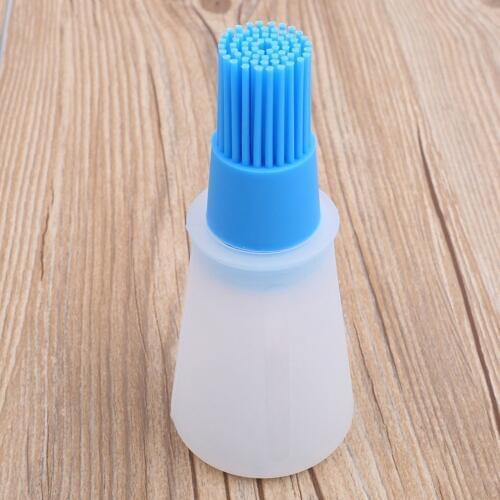Barbecue brush high temperature oil brush food grade silicone baking tools barbecue oil bottle brush kitchen brush