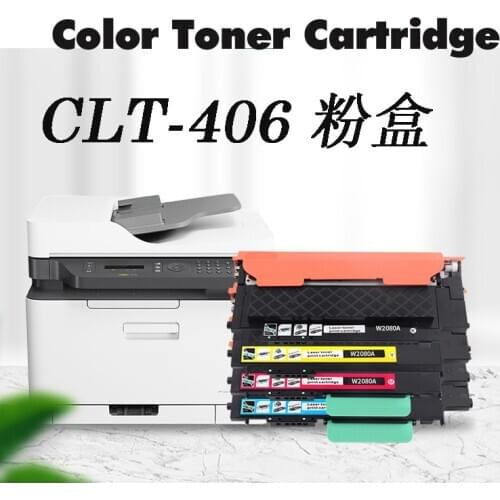 Compatible white powder toner cartridge for Samsung CLP-360 365 366 SL-410 460 CLX-3300 3305 3306 CLT-406 406