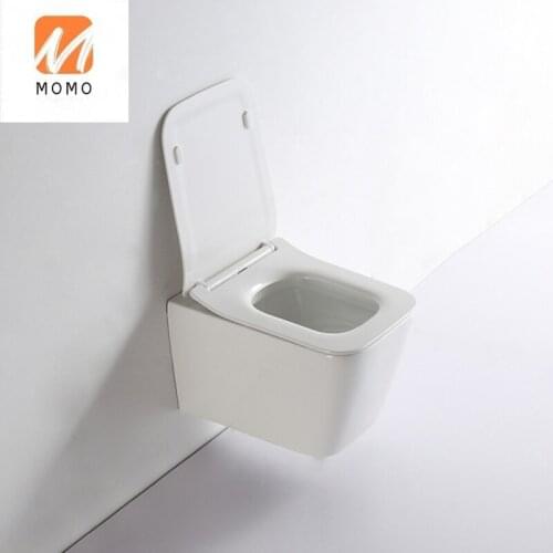 Factory direct black toilet stool matte black wall toilet stool hanging wall toilet stool outlet hanging toilet Closestool