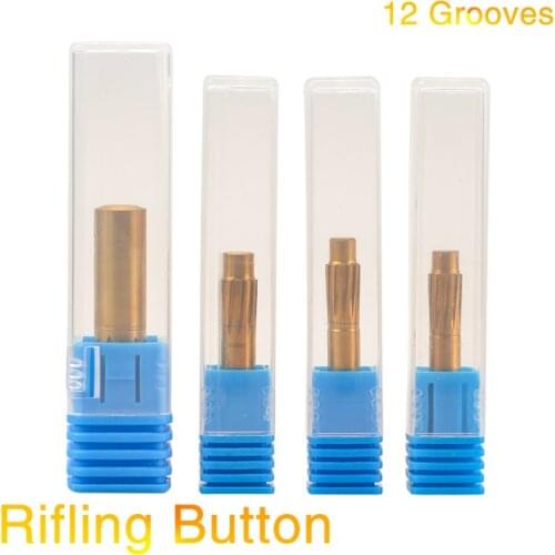 Rifling Button 5.5mm 5.6mm 6.35mm 9.0mm 12 Flutes Hard Alloy Chamber Helical Machine Reamer Break Durable Tool Accessories