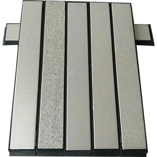 6pcs Diamond whetstone bar match Ruixin pro RX008 Edge Pro knife sharpener High quality 400#800#1000#1500#2000#3000#Leather