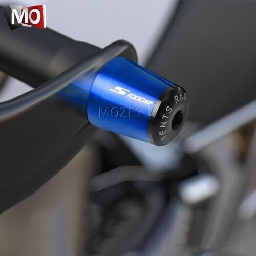 7/8" 22mm Motorcycle Handlebar Grips End Handle Bar Cap End Plug For BMW S1000R S1000RR S1000 S 1000 R RR Handlebar Grips End