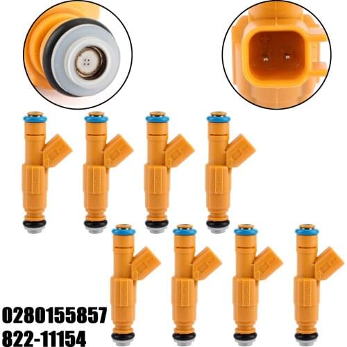 Artudatech Set of 8 Fuel Injectors for Ford F-250 F-350 Super Duty E-350 for Mercury Grand Marquis 822-11154 0280155857