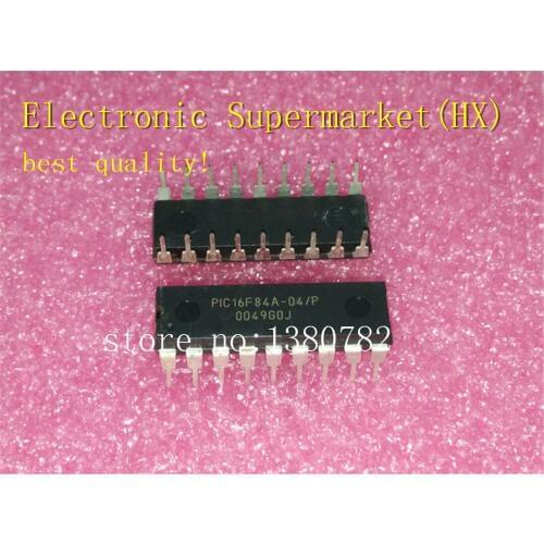 Free Shipping 50pcs/lots PIC16F84A-04/P PIC16F84A PIC16F84 DIP-18 New original IC In stock