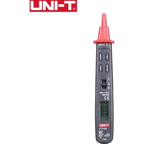 UNI-T UT118B Pen Type Digital Multimeter Voltage/Resistance/Capacitance Test EF Function Continuity Buzzer LCD Backlight