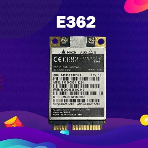 For E362 8560W 8460W 3G wireless card module SPS: 634513-001 633172-001
