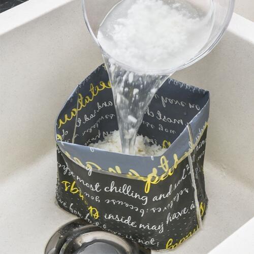 20Pcs/Set Garbage Filter Bag Sink Anti-Clogging Slag Bag Meal Residue Filter Mesh Bag Kitchen Self-Standing Drain Bag