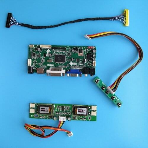 Kit for LM230WF1-TLF1 Screen Panel Controller board VGA DVI 30pin Driver 23" LVDS 4 lamps M.NT68676 DIY 1920X1080