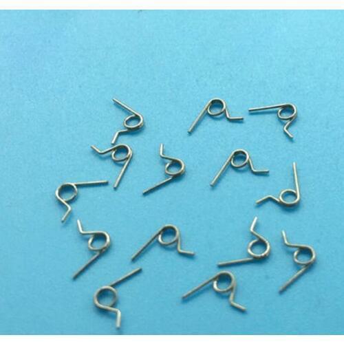 Wire dia 0.27mm OD 2.0mm Springs Miniature Torsion Spring 10PCS