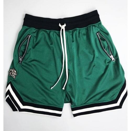 Mens summer casual quick-drying five-point shorts outdoor running training equipment fitness basketball loose breathable shorts