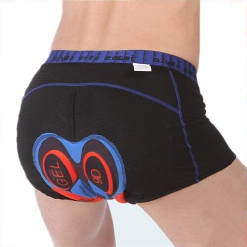 Men Cycling Shorts Cycling Underwear 6D Silica Gel Pad for MTB Shockproof Cycling Underpant