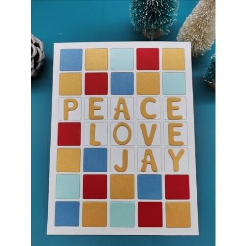 NEW Square Metal Cutting Dies Large size Scrapbooking For wedding Card Making DIY Embossing Cuts New Craft Pattern