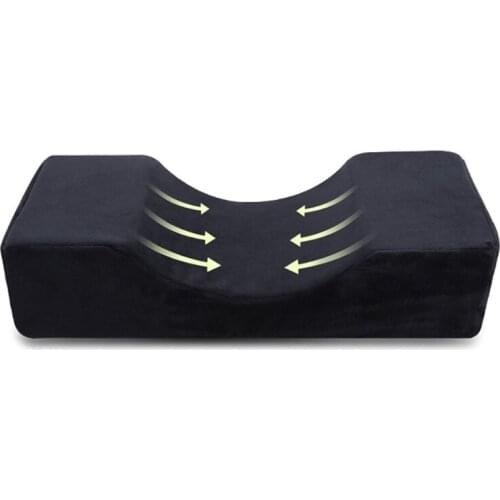 Y1UF Eyelash Extension Pillow Memory Foam U-shape Professional Beauty Salon Pillow Neck Support for Eyelash Extension