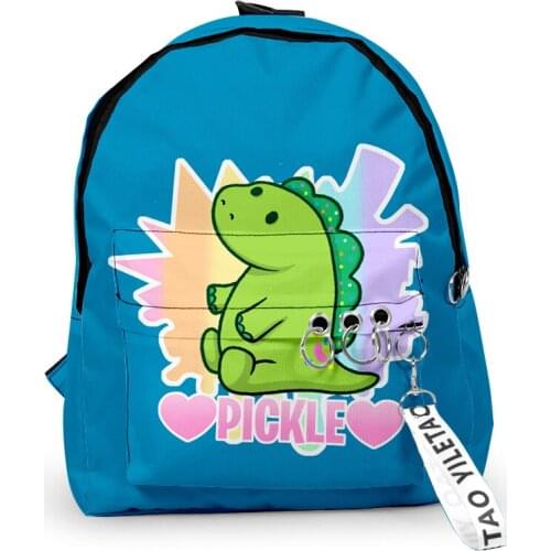 2021 Dinosaur Fashion Men Women Backpack Oxford hanging buckle Style Girls Child School bag Travel Backpack