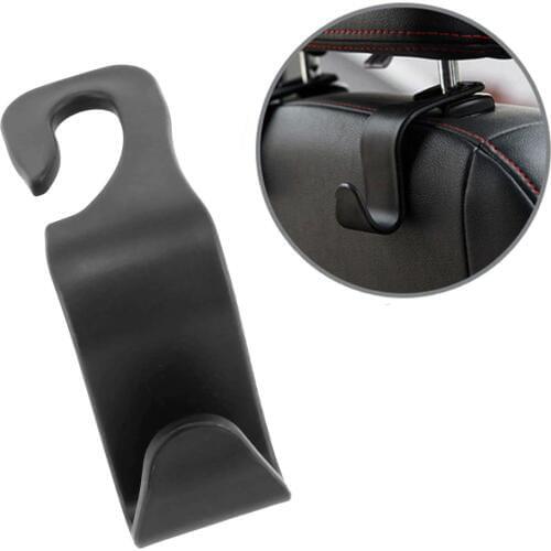 Universal Car Hanger Bag Organizer Hook Seat Headrest Holder Black Accessory Wall Hook