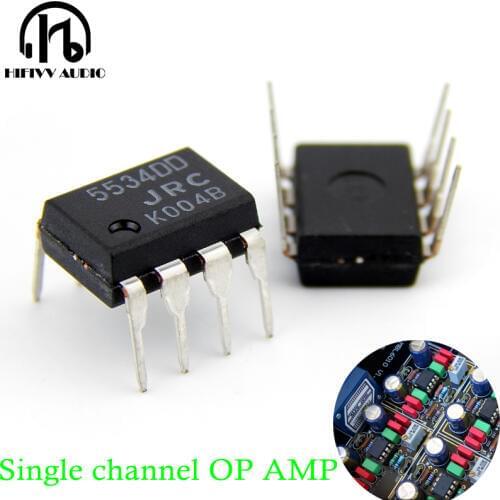 Japan JRC5534DD single channel op amp of DAC preamplifier MBL6010 operational amplifier JRC5534 IC chip