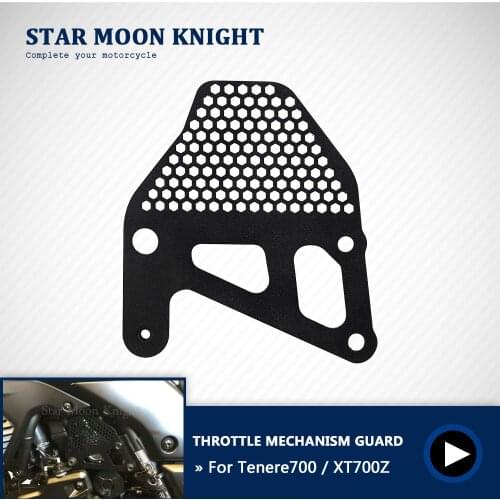 Motorcycle Throttle Mechanism Guard Protector Cover Protection Grill For Yamaha Tenere 700 Tenere700 XT700Z XTZ 700 T7 T700