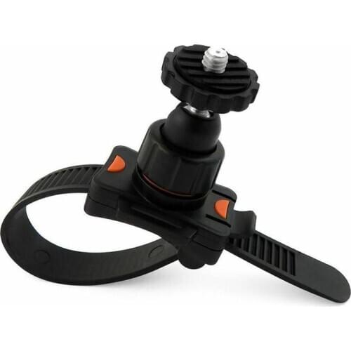1Pcs Sports Camera Stand Roll Bar Zip Mount For GoPro Hero 1/2/3/3+/4 Fits Cage Handlebar Seatpost Supplies Bike Accessories New