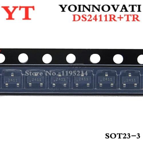 100pcs/lot DS2411R+TR DS2411R DS2411 2411 SOT-23 IC Best quality