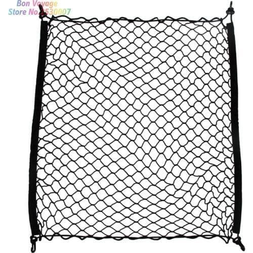 4 HooK Car Trunk Cargo Mesh Net Luggage For Suzuki SWIFT SX4 Alto Liane Grand Vitara S-cross Splash Kizashi