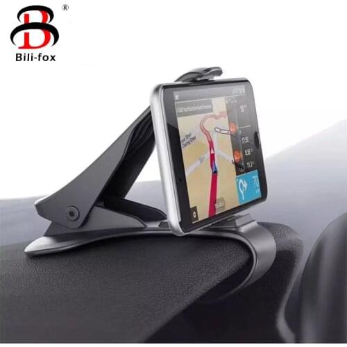 Phone Car Holder for iPhone Samsung Mobile Phone Universal Dashboard Mount Clip Air Outlet 360 Degree Rotating Car-styling Stand