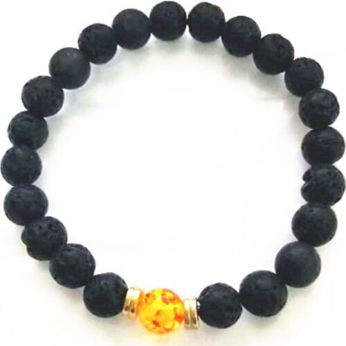 Newst 7 Chakra Bracelet Men Black Lava Healing Balance Beads Reiki Buddha Prayer Natural Stone Bracelet For Women Girls Jewelry