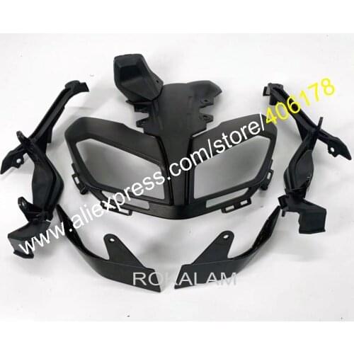 Front Panel Cover For Yamaha MT-09 FZ-09 2017 2018 2019 ABS Bracket Headlight Fairing Front Cowling