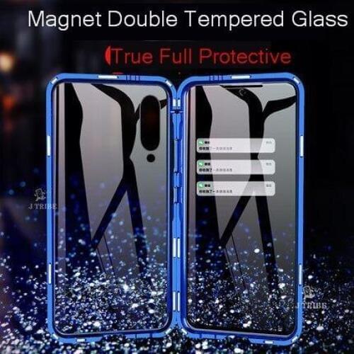 Double Glass Case For Xiaomi Mi 9T/ Mi 9T Redmi K20 Pro Case Tempered Glass Protective Full Cover Case For Mi9 Mi 10 Se A3 Lite