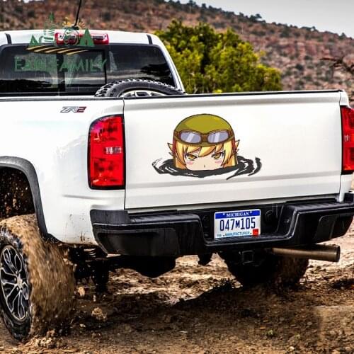 EARLFAMILY 43cm x 27.7cm for Ononoki Yotsugi Shinkuu Shinobu Monogatari Car Sticker Windows Motorcycle Windshield Decal