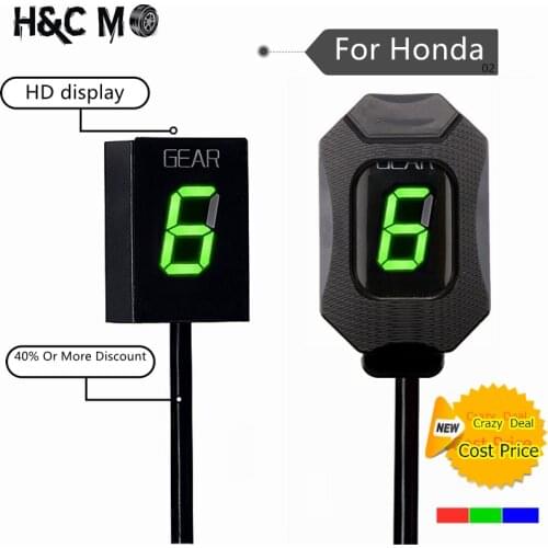 Gear Indicator For Honda Hornet CBR600F F3 F4 F4i RR CB600F CBF500 VFR800 Fi 900RR 919RR 929RR 954RR SHADOW 750 Gear Display 1-6