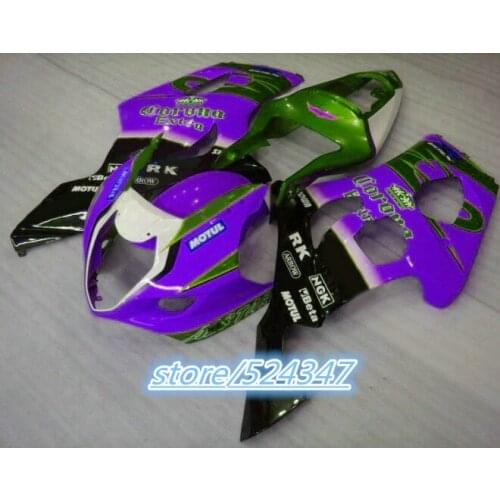Injection Hey-Purple black K3 03-04 GSXR 1000 2003 2004 GSXR-1000 GSX R1000 GSX-R1000 Purple GSXR1000 03 04 Fairing for Suzuki