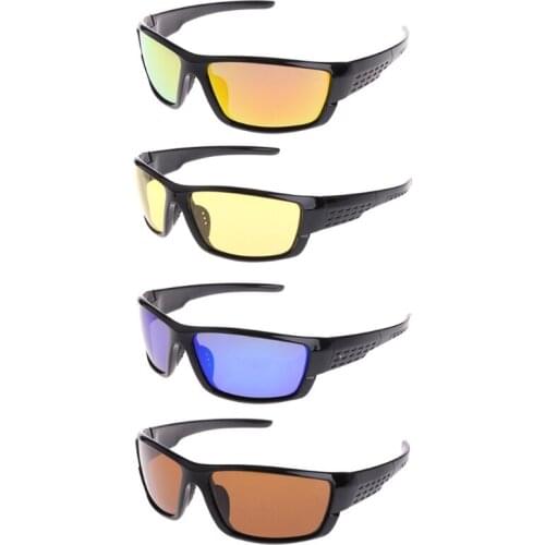 Glasses Fishing Cycling Polarized Outdoor Sunglasses Sport Eyewear UV400 For Men N0PC