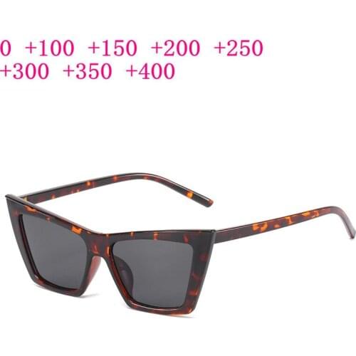 Sexy Leopard Reading Glasses Anti Glare Eyeglasses Magnifying Bifocal 0~+6.0 Diopter Elders Outdoor Computer Sunglasses UV400 NX