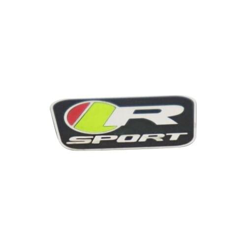 R SPORT for XF XE XKR XJR S F-Type Steering Wheel Emblem Badge Sticker
