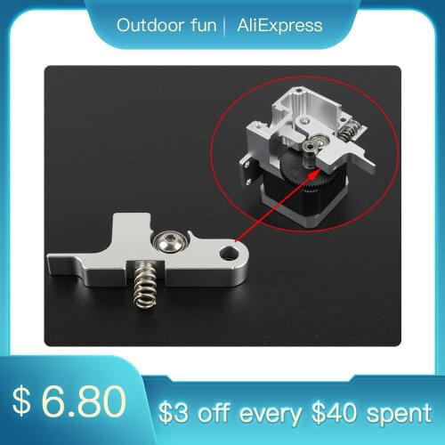 Silver Titan Aero Extruder Idler Arm For All Metal Titan Aero Extruder 1.75mm Prusa i3 MK2