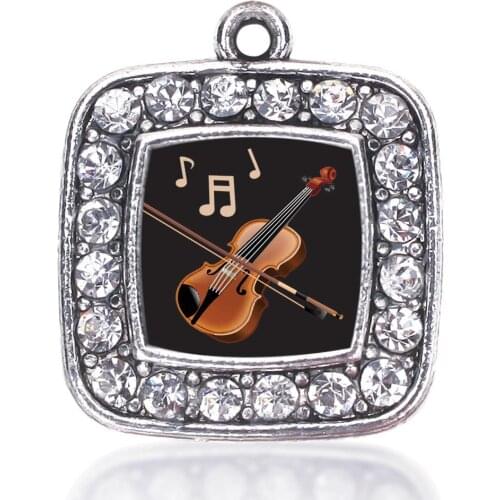 VIOLIN SQUARE CHARM CHARM