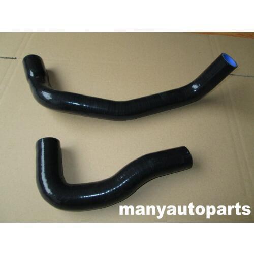 Silicone Radiator BLACK Hose FOR Nissan Skyline R33 R34 GTS