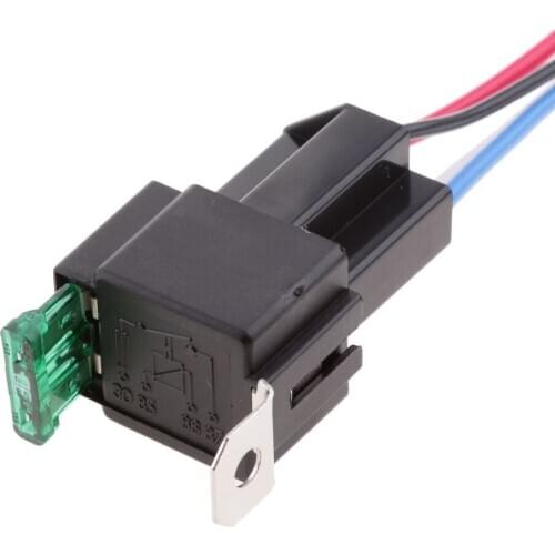 5pcs Car Vehicles 24V 30A 4 Pin SPST Relay For High Current Applications