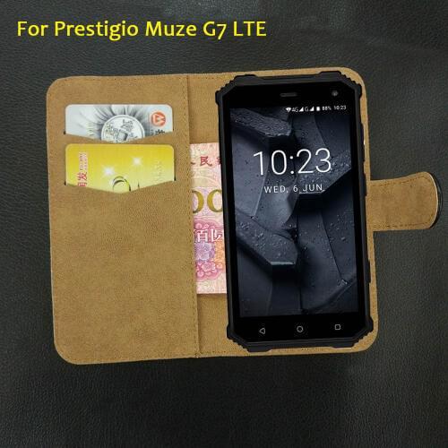 6 Colors Super!! Prestigio Muze G7 LTE Case Flip Dedicated Leather Luxury Exclusive Protective 100% Special Phone Cover+Tracking