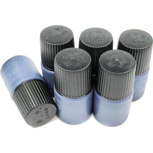 6pcs/set fast drying ink for manual date printing tools