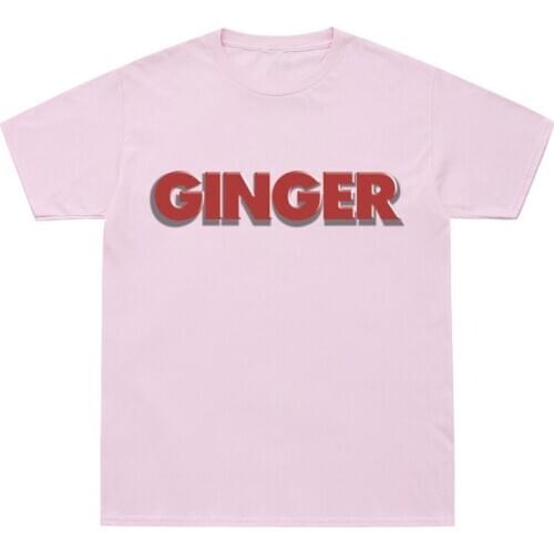 Brockhampton All-American Boyband Tee Tops Fashion Oversized T-Shirts Men GINGER Letter Print Tee Shirt Colorful Funny T Shirts