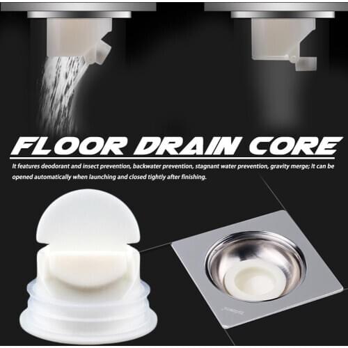 Floor Drain Deodorant Core Kitchen Bathroom Balcony Sewer Sink Strainer Filter Water Drain Filter Anti Odor Insect Prevention