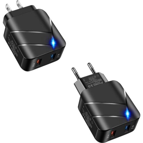 Hot Quick Charge 3.0 28W QC 3.0 Dual USB for iPhone 12 Samsung Xiaomi