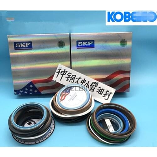 For excavator Kobelco SK210 230 250 260-6-8 big arm middle arm forearm bucket cylinder oil seal parts excavator Accessories