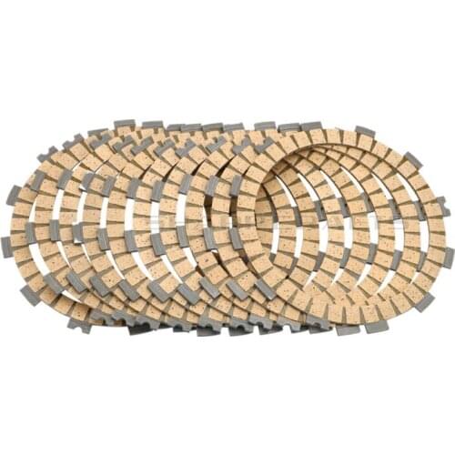 10x Motorcycle Clutch Friction Plates Disc Set For KAWASAKI '98-'04 ZX900 ZX-9R '13-'14 Z1000 ZR1000 ZX1000 '04-'17 Ninja ZX-10R
