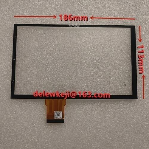 Original 8 Inch 50 Pins Glass Touch Screen Panel Digitizer Lens For Kenwood